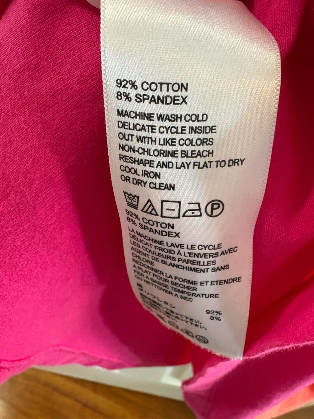 Tommy Bahama Sleeveless Colorblock Dress in Hot Pink & Coral XL - Picture 8 of 10